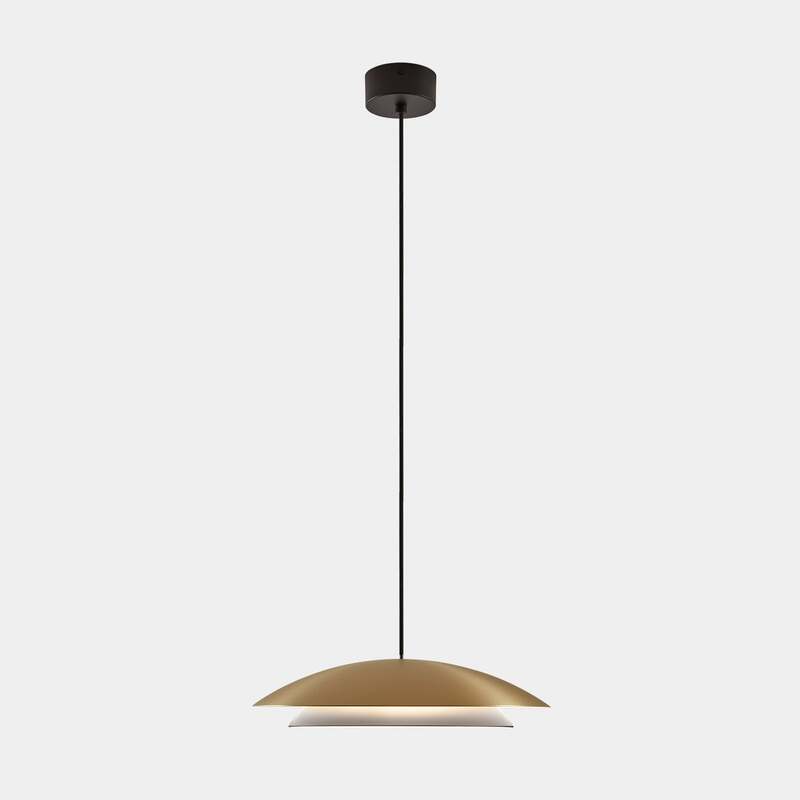 LEDS-C4 Noway Small Light for Life zentral gold Deckenlampe Deckenleuchte Lampe - 8445386083261