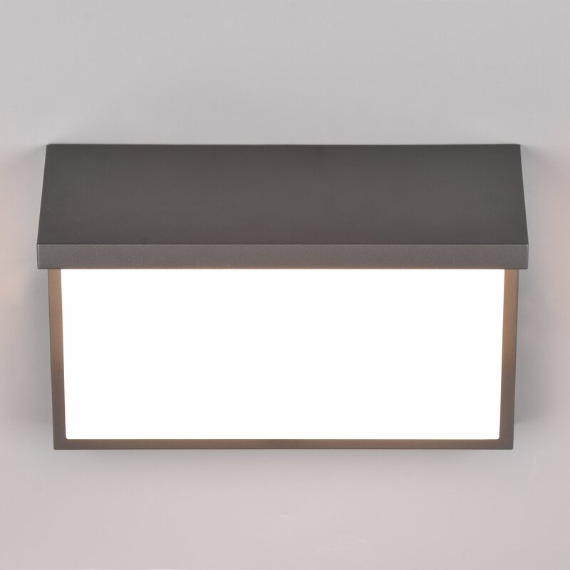Trio Lighting Außenwandleuchte Wandleuchte LED Nestos Bewegungssensor anthrazit - 4017807564006