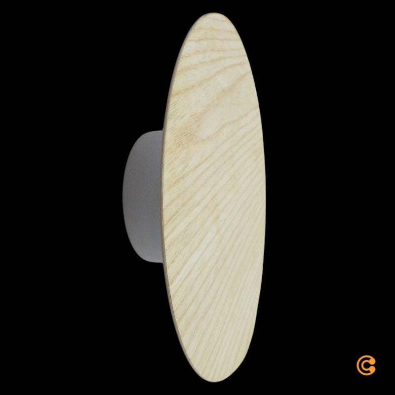 Paul Neuhaus Wandleuchte Lampe LED Akku Holz Fernbedienung Puntua Holz Ø 25 cm - 4012248375792