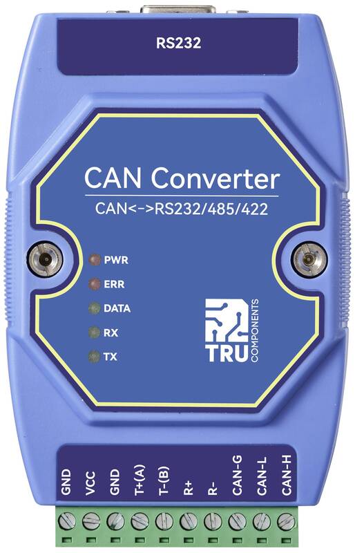TRU COMPONENTS TC-ECAN-401 CAN-Bus Modbus-RTU Multifunktionsmodul - 4064161295886