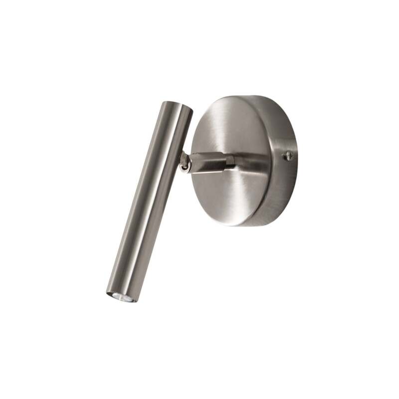 Sigma Wandleuchte Sopel LED Wandlampe dimmbar silber Stahl 1-flammig Höhe 15cm - 5902846811763