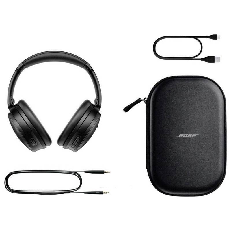 Bose Over Ear QuietComfort Kopfhörer Bluetooth Schwarz Headphones mit Mikrofon - 0017817848961