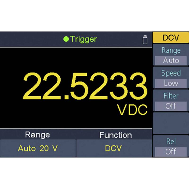 Voltcraft Tisch-Multimeter VC-7200BT digital Datenlogger 200000 Counts CAT I - 4064161001470