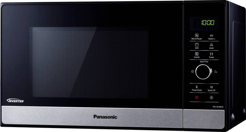 Panasonic NN-GD 38 H SGTG Mikrowelle Crisp&Steam Pfanne 1000 W SIEHE TEXT/FOTO - 5025232869770