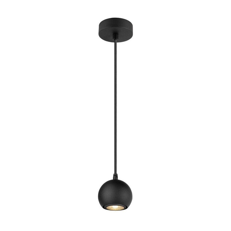 SLV Pendelleuchte Light Eye 90 dimmbar Hängelampe Lampe schwarz-matt 6W GU10 - 4024163295543