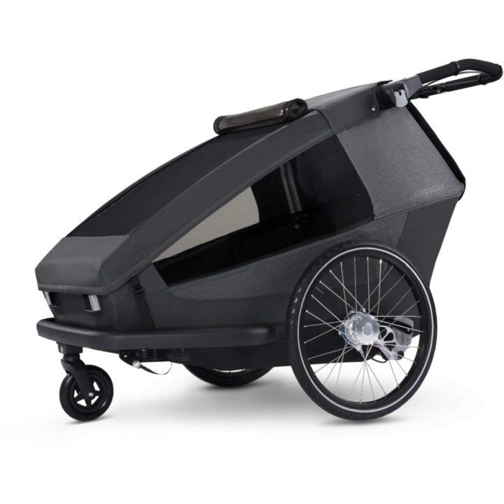 Croozer Fahrradanhänger Yuuna 2 Moonlight Black Kinderwagen Buggy Transport - 4044494160945