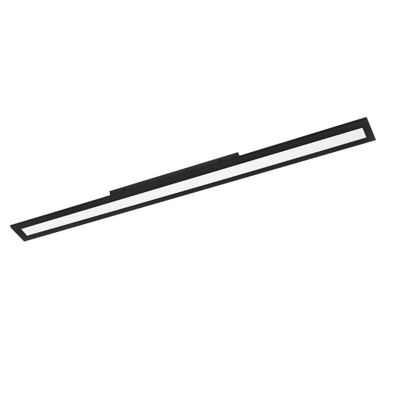EGLO Connect Salobrena-Z LED Ceiling Lamp, 120x10cm, Black - 9008606225552