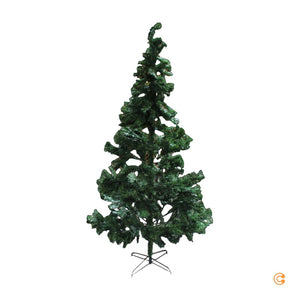 B-Ware Shatchi Weihnachtsbaum Kiefer Weihnachtsbaum Alaskan Pine 6 Ft Grün Metallständer