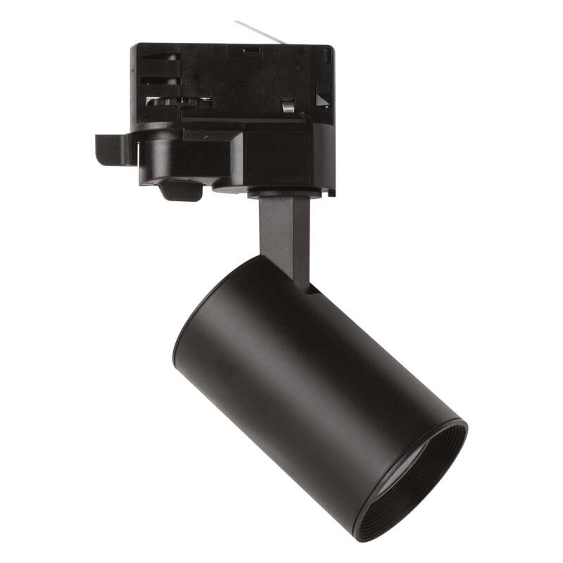 MEGAMAN LED-Spot Marco 2 Mini schwarz 12W 1500lm warmweiß 2800K 3-Phasen - 4020856788330
