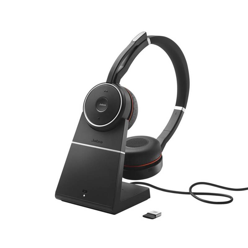 Jabra Evolve 75 SE MS Headset On Ear Kopfhörer mit Mikrofon Bluetooth 15h Akku - 5706991026467