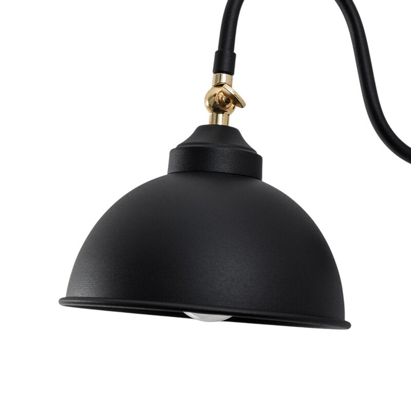 Opviq Wandleuchte Saglam 3742 justierbar schwarz Wandlampe Lampe Leuchte Spot - 8681875467949
