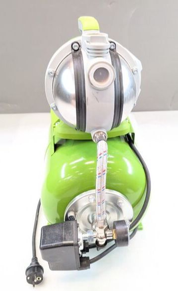 Toolcraft Hauswasserwerk Pumpe 7500l/h 1300W selbstansaugend 24l grün IPX4 - 4064161310114
