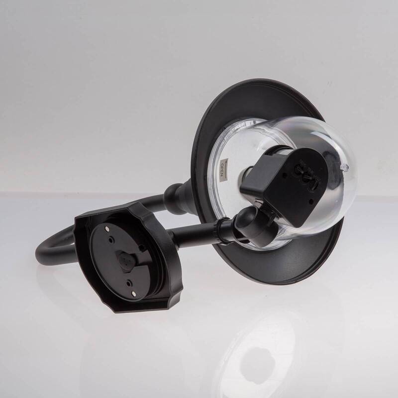 Lindby Außenwandleuchte Daphne Wandleuchte Lampe Leuchte Bewegungssensor schwarz - 6291106556896