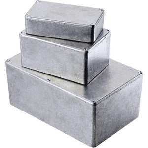 B-Ware Hammond Universal-Gehäuse 112x60x31 mm Aluminium Druckguss IP65 Schwarz 1 St.