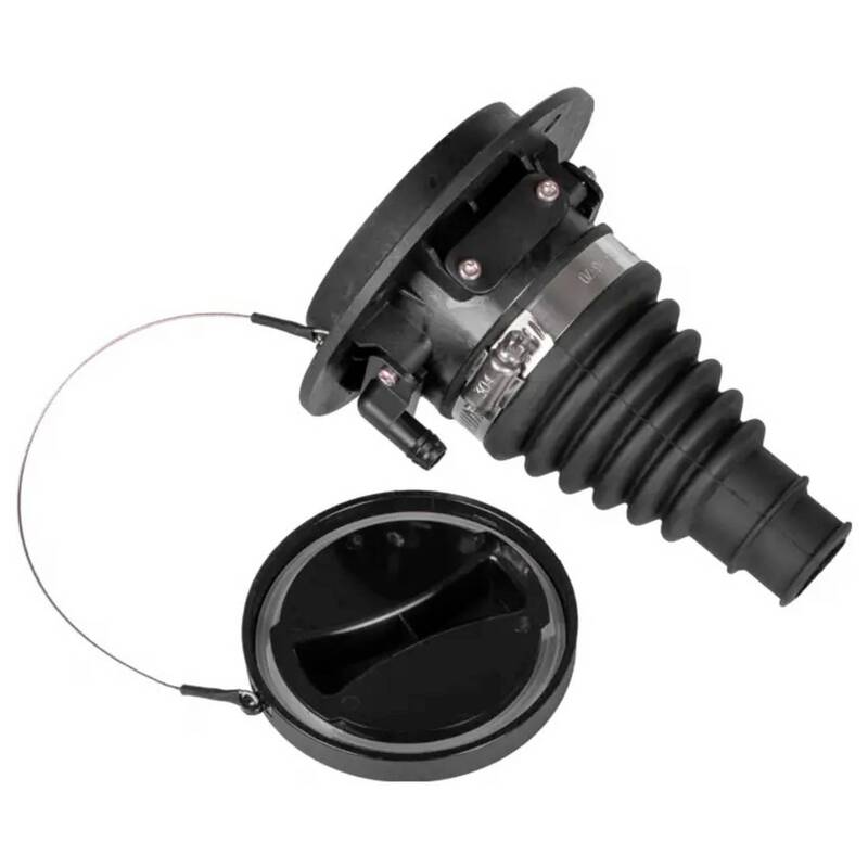 Akyga eMobility Ladesteckdose Typ 2 32A 1-phasig IP44 schwarz für Ladesysteme - 5906708750870