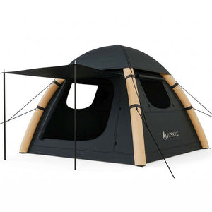 B-Ware Campingzelt aufblasbar 1-3 Personen Luftzelt wasserdicht schnell aufbaubar Gr M