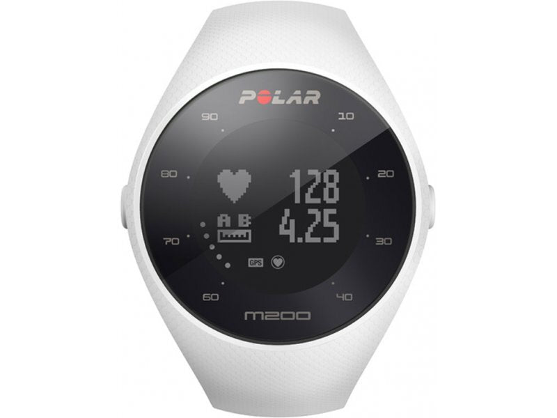 Polar Activity Tracker M200 Sportuhr Smartwatch GPS Fitnesstracker weiß Onesize - 0725882042756