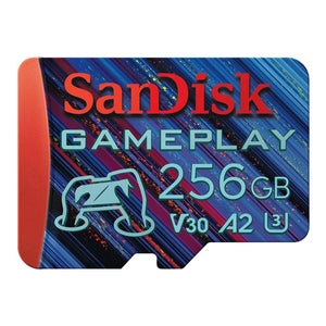 B-Ware SanDisk Flash-Speicherkarte microSDXC 256GB A2 UHS-I für Spiele und Multimedia