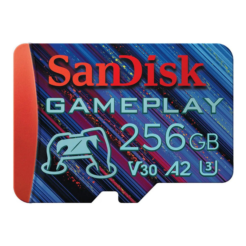 SanDisk Flash-Speicherkarte microSDXC 256GB A2 UHS-I für Spiele und Multimedia - 0619659208721