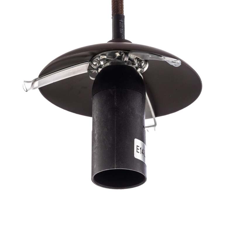 Lindby Pendelleuchte Valentina 3-flg. rauchgrau rund Metall Glas 1500mm - 4251911774740