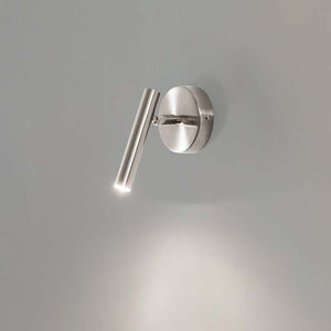 B-Ware Sigma Wandleuchte Sopel LED Wandlampe dimmbar silber Stahl 1-flammig Höhe 15cm