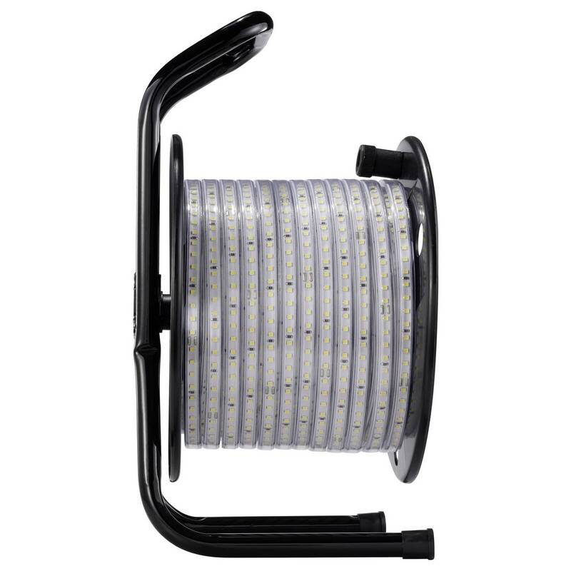 Sygonix LED STRIP KABELROLLE 25 M LED Streifen Band Licht kaltweiß durchsichtig - 4064161398037