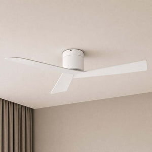 B-Ware Lucande Deckenventilator Ventoro Ø132cm weiß Metall mit Fernbedienung Rücklauf