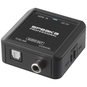 B-Ware SpeaKa Professional Audio Adapterkabel HDMI Koaxial Toslink Audioadapter Kabel