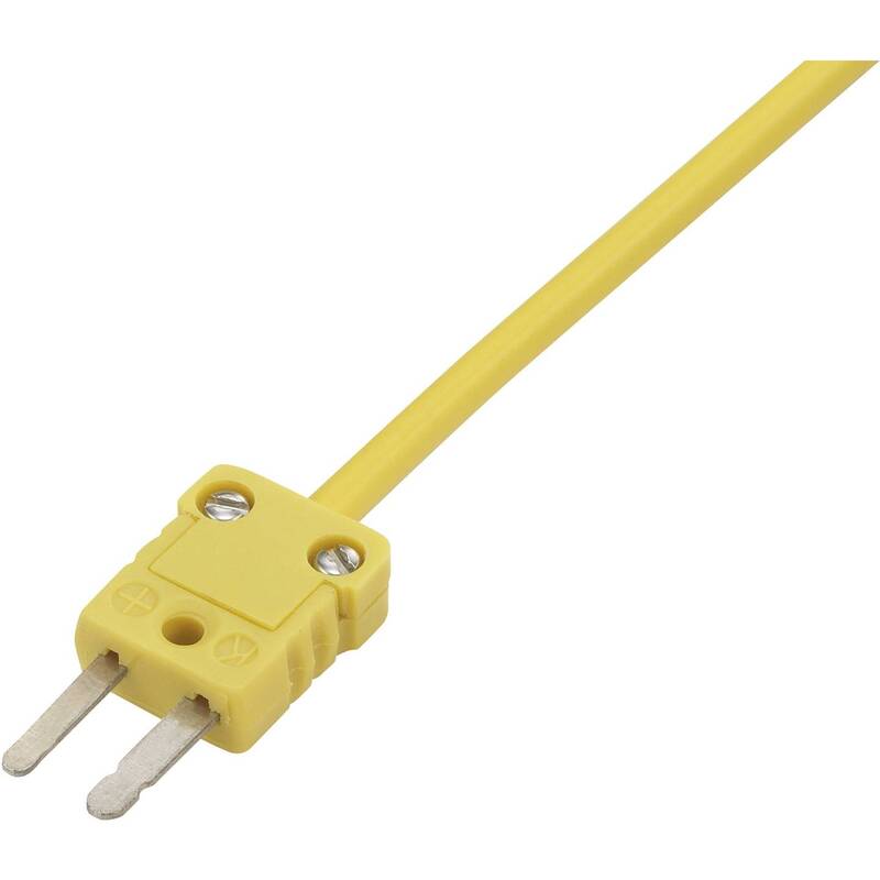 Voltcraft Tauchfühler TP-208 Fühler-Typ K -100 bis 1000 °C Thermoelement-Stecker - 4053199525348