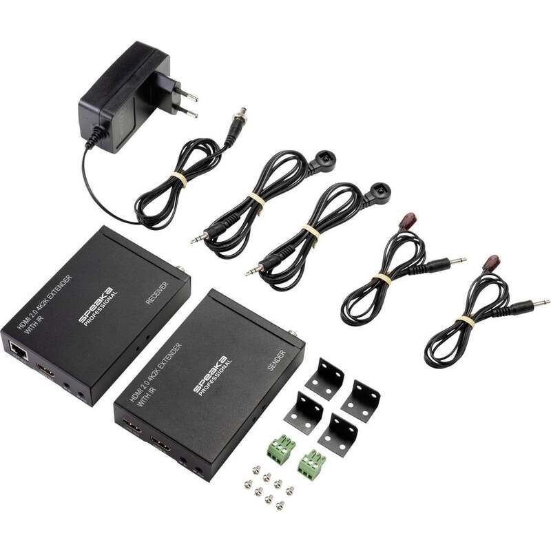 SpeaKa Professional SP-HDE-300 HDMI 50M Extender Verlängerung Verlängerungskabel - 4064161166414
