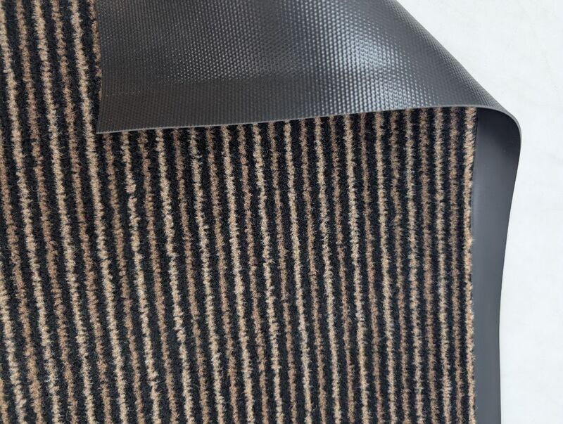 LUX Otirač Türmatte gestreift Fußmatte Eingangsmatte 80x60cm OBI Sauberkeit - 4007873940125