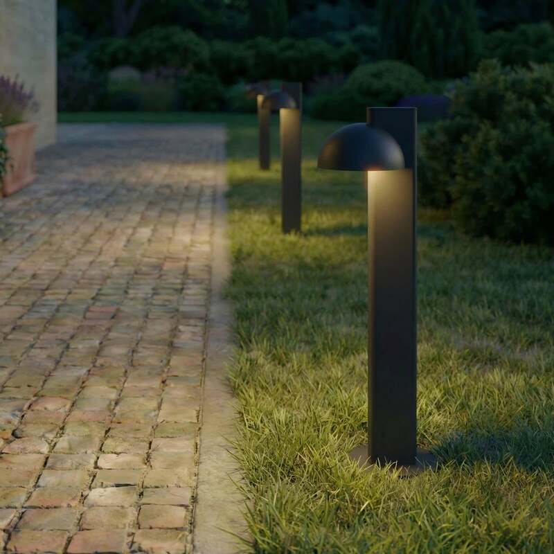 Lucande Wegeleuchte Außenleuchte LED Wegelampe Velira schwarz Gartenleuchte686 - 4255830910920