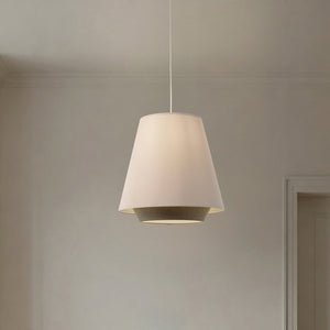 B-Ware Hängeleuchte Sensei doblo LED Pendelleuchte dimmbar creme grün 50cm Ø 50cm