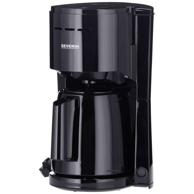 Severin Kaffeemaschine Filterkaffeemaschine schwarz Isolierkanne 8 Tassen 1000W - 4008146041440