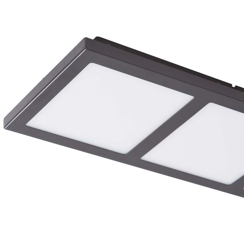 Lindby Deckenleuchte Raymie LED Lampe dimmbar RGBW schwarz 56,5cm Leuchte - 4251911762440