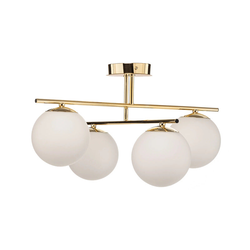 Aurora Deckenleuchte Deckenlampe Gold 50cm Glas Lampe Leuchte SIEHE TEXT/FOTO - 5918563001394