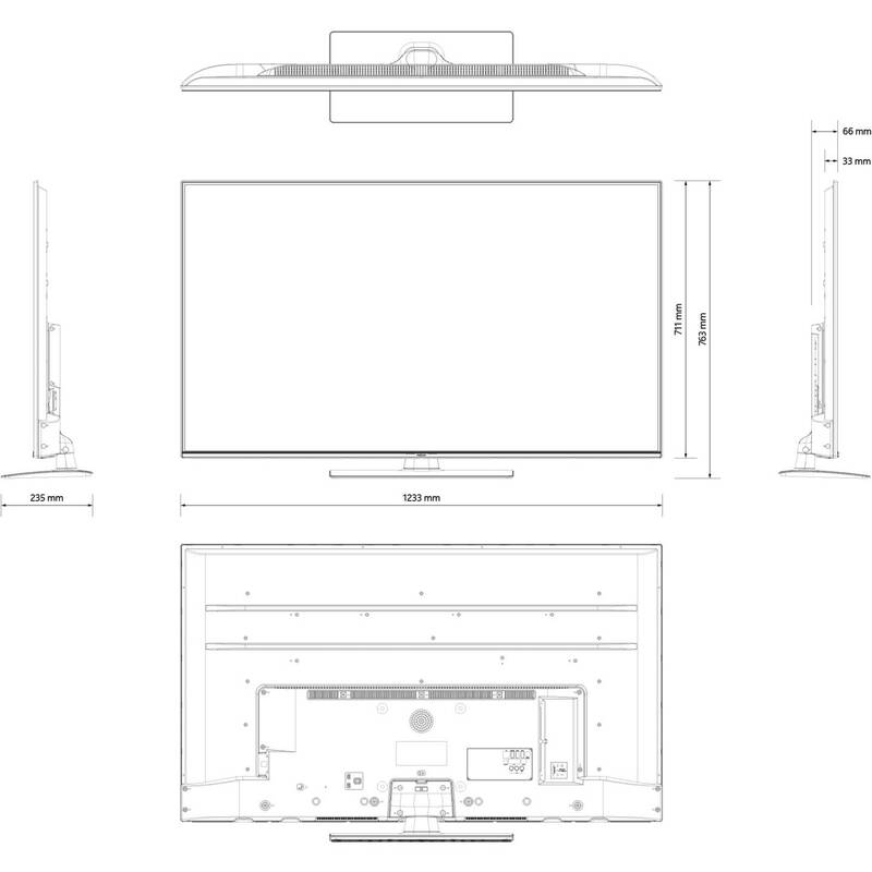 Nokia 4K Smart TV 5500A, 55" Smart TV LED-TV DEFEKT - 9120106660029