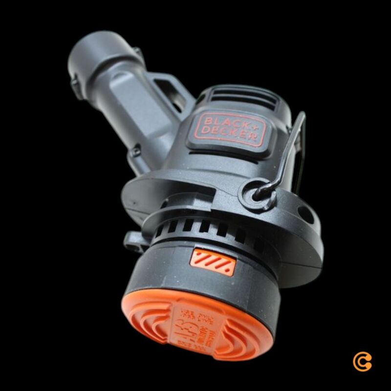 Black & Decker Akku-Rasentrimmer Trimmer 18V 1.5Ah Schnittbreite 25cm Schwarz - 5035048639603