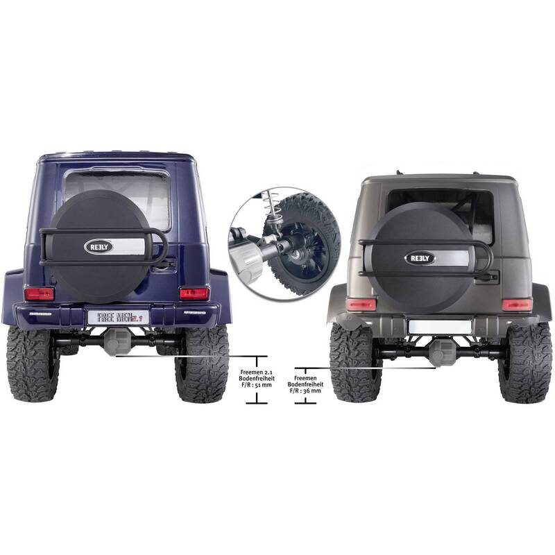 REELY FREE MEN 2.1 RC Modellauto 4WD 550er Elektromotor 10 km/h ab 14 Jahre - 4064161292076