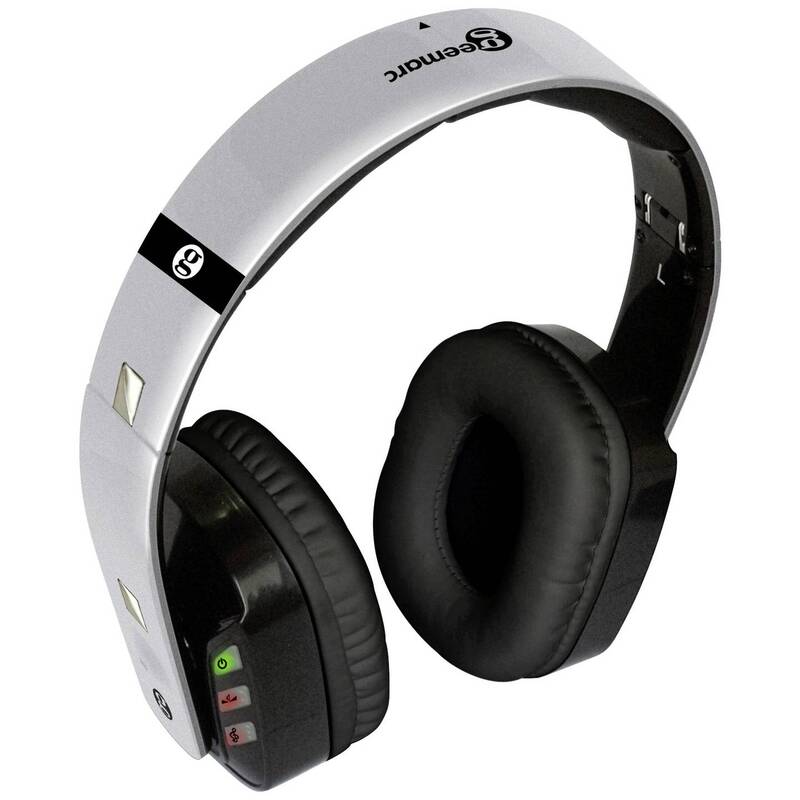 Geemarc CL7400 OPTI Funk TV In Ear Kopfhörer Over Ear Leichtbügel Headset Silber - 3521350009422