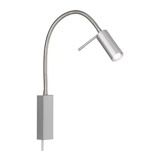 B-Ware Fischer & Honsel LED-Wandlampe Wandleuchte LED River Flexarm Schirm Metall glatt
