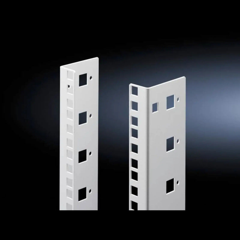 Rittal FlatBox Montagewinkel 2er-Set Netzwerkschrank-Schienen 15U grau 780x25mm - 4028177551527