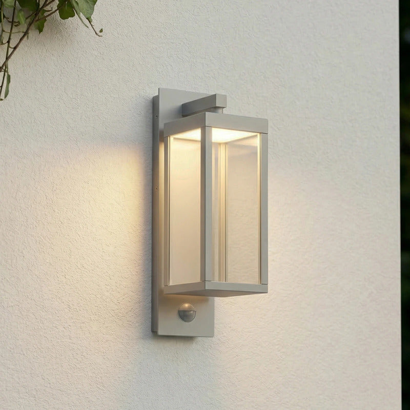 Ferdinand LED Außenwandlampe Sensor steingrau Gartenlampe Wandleuchte Leuchte - 4255830906916