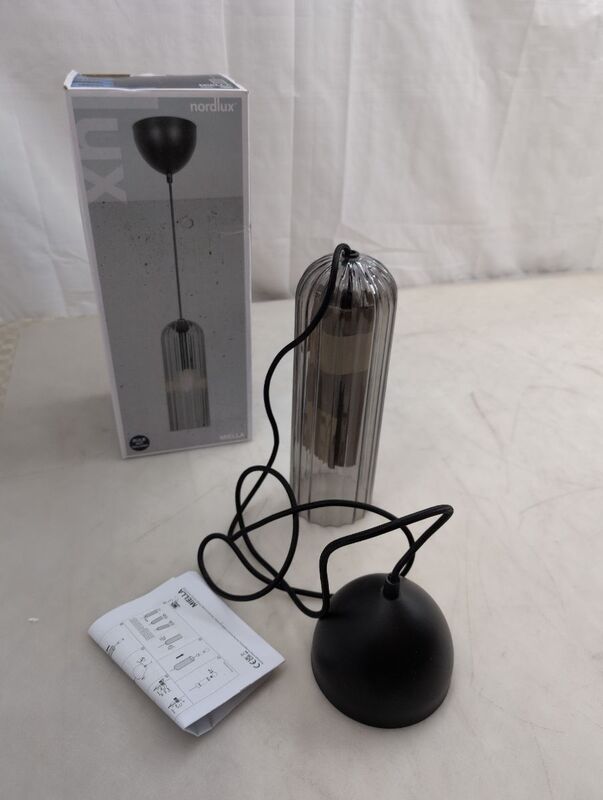 Nordlux Hängeleuchte Miella LED Pendelleuchte Lampe dimmbar rauchgrau schwarz - 5704924018602
