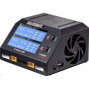 B-Ware VOLTCRAFT V-Charge 600 DUO Modellbau-Ladegerät 16A LiPo LiHV LiIon LiFePO NiCd