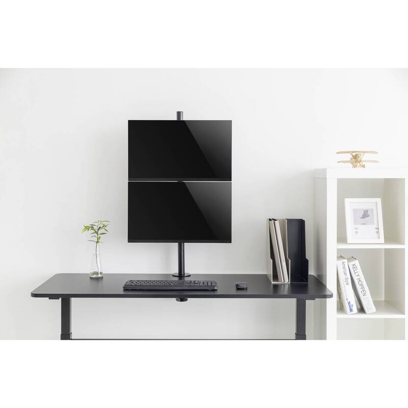 SpeaKa Professional Monitorhalterung SP-MM-420 2 Displays neigbar schwarz - 4064161167114