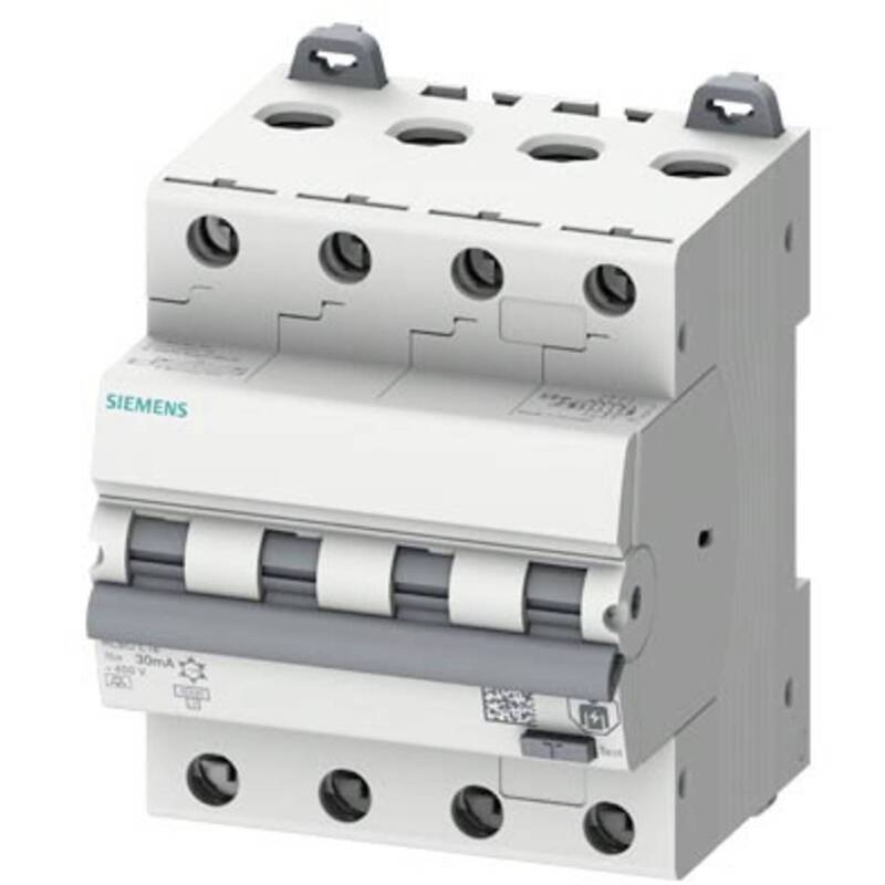 Siemens FI/LS-Schalter Schutzschalter Leitungsschutzschalter 4-polig Schalter - 4001869578101