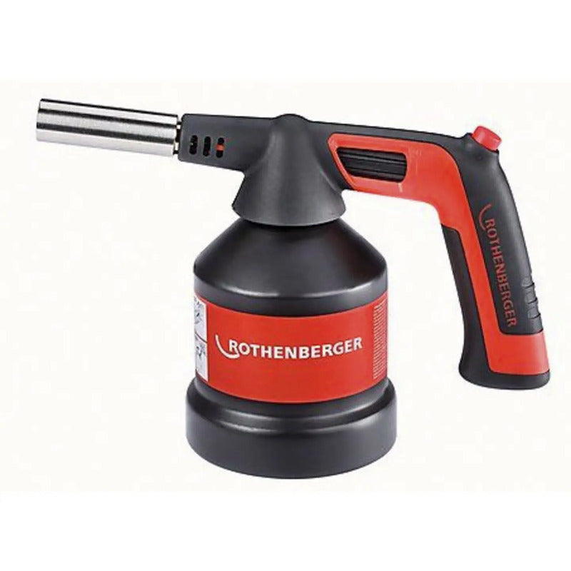 Rothenberger Lötgerät Lötbrenner Löttechnik ROFLAME Löten 4 PIEZO, 7/16"-EU rot - 4004625468913