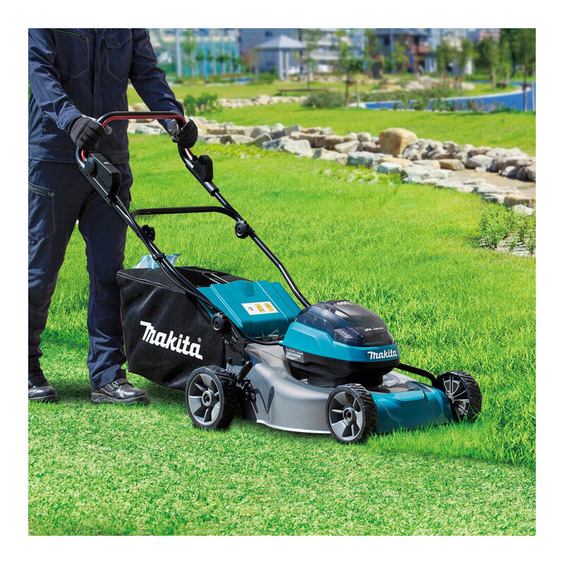 Makita Akku-Rasenmäher Mäher 2x18V LXT bürstenlos 46cm 60L 2025 ohne Akku - 0197050010636