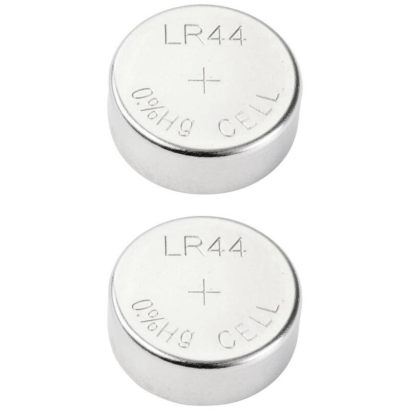 VOLTCRAFT Knopfzelle LR44 1.5 V 2 St. 140 mAh Alkali-Mangan AG13 2x - 4064161233833